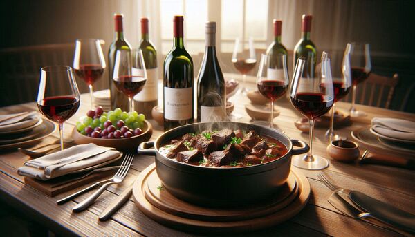 Quel vin avec un boeuf bourguignon